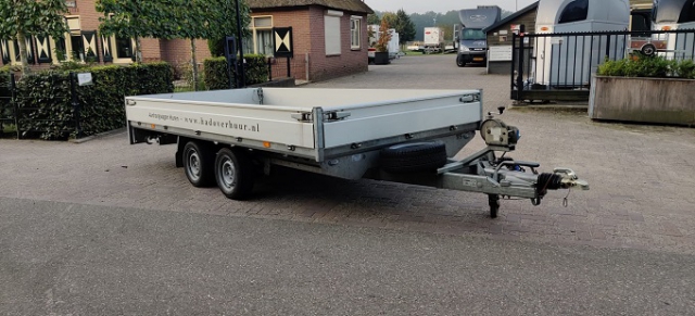 Henra Plateauwagen 4x2 rechtsvoor